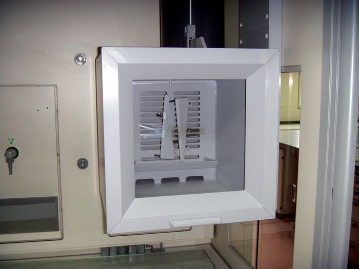 Protections pour laboratoire hotte de ventilation en pvc